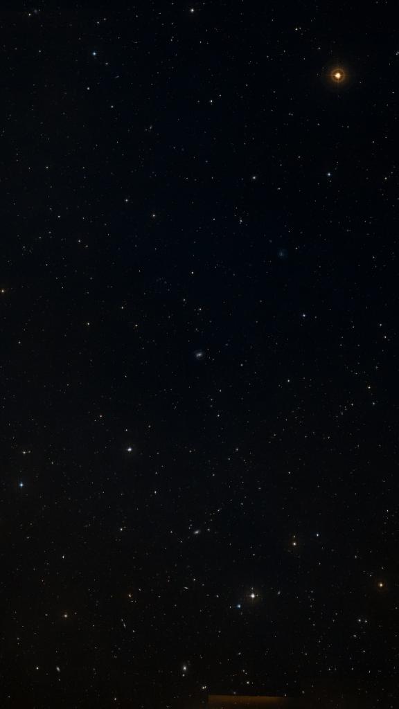 Le ciel autour de NGC 3313, cadré au champ de Seestar S30 Pro