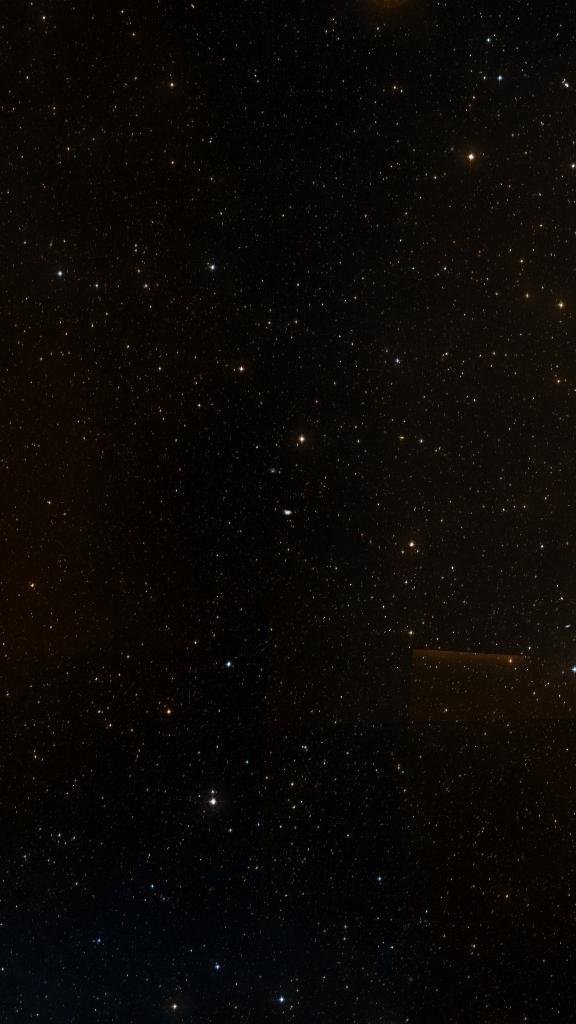 Le ciel autour de NGC 3318, cadré au champ de Seestar S30 Pro