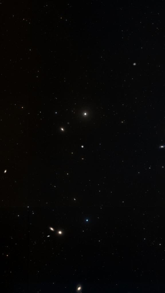 Le ciel autour de NGC 3367, cadré au champ de Seestar S30 Pro