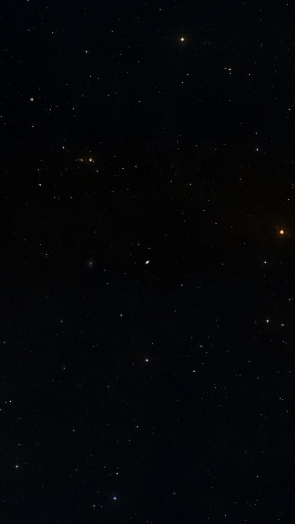 Le ciel autour de NGC 337, cadré au champ de Seestar S30 Pro