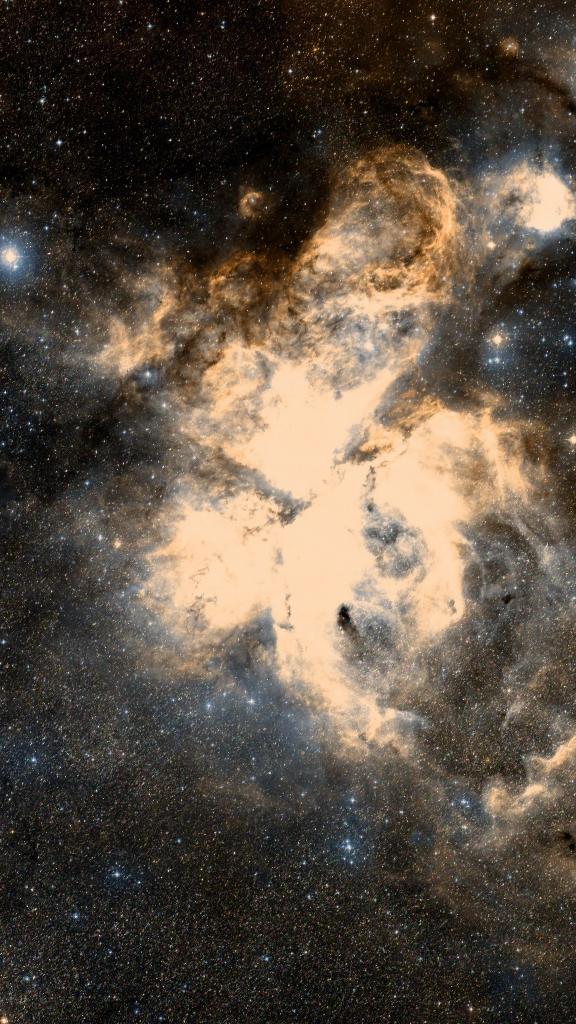 Le ciel autour de NGC 3372, cadré au champ de Seestar S30 Pro