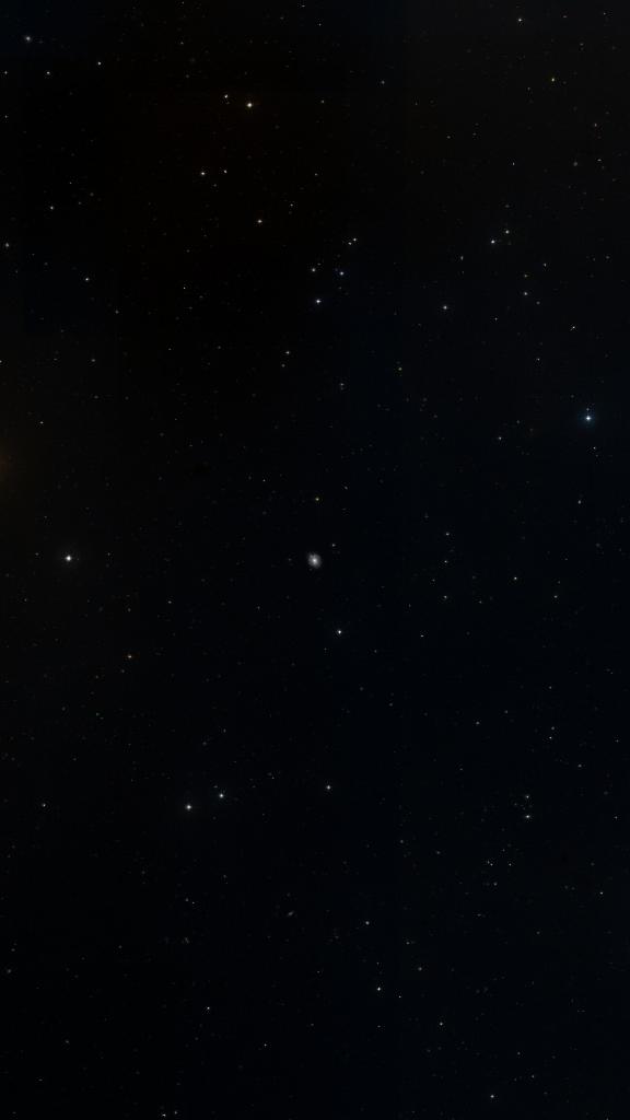 Le ciel autour de NGC 3423, cadré au champ de Seestar S30 Pro