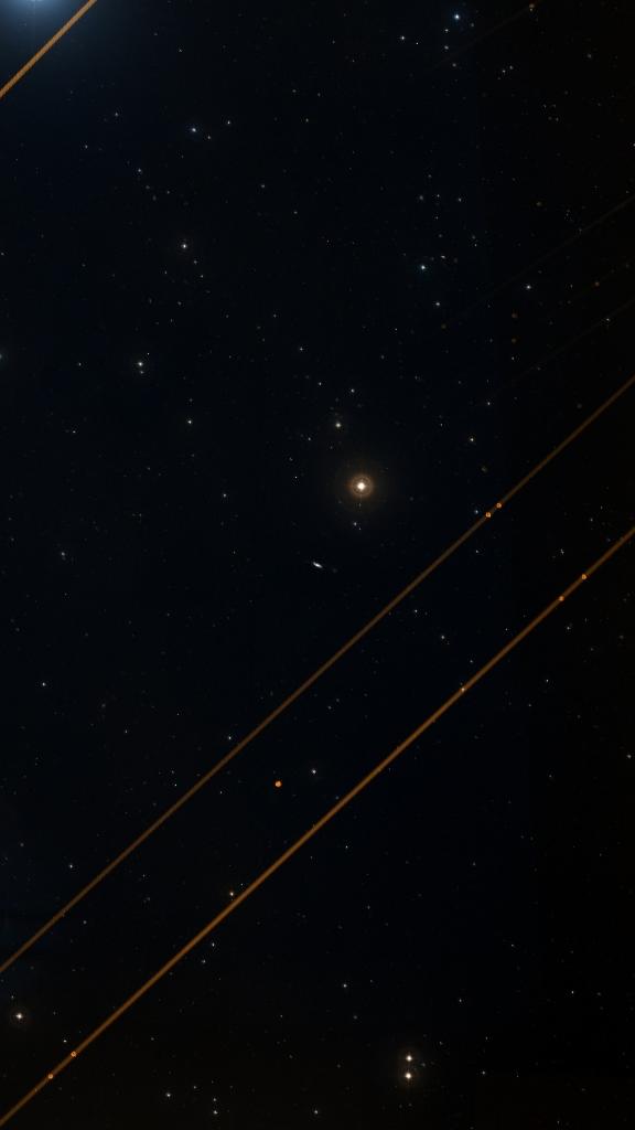 Le ciel autour de NGC 3448, cadré au champ de Seestar S30 Pro