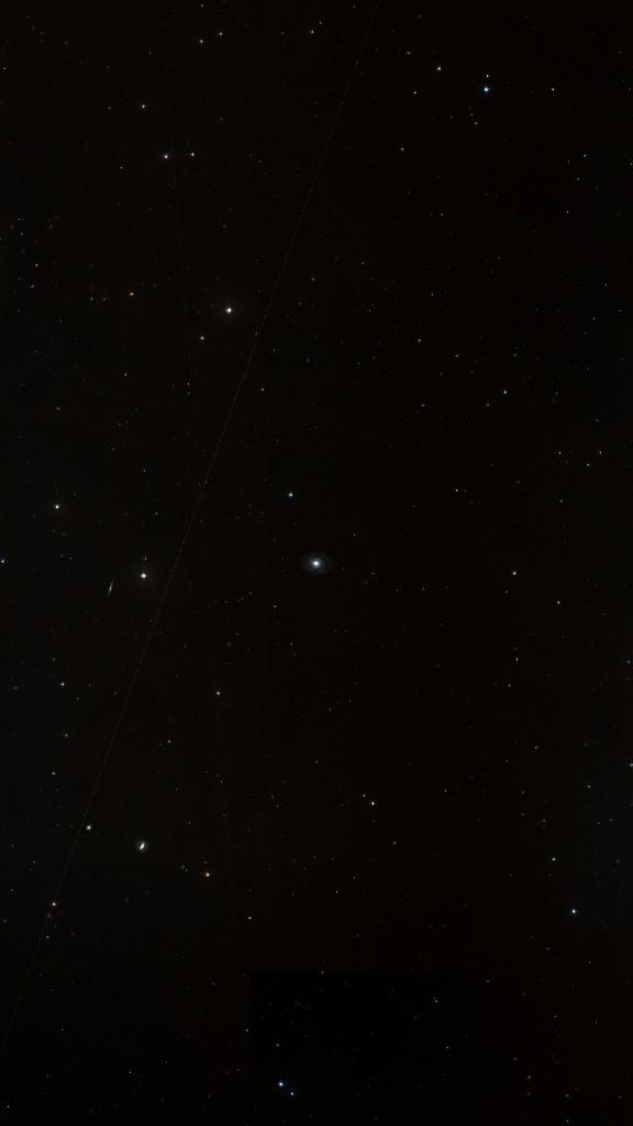 Le ciel autour de NGC 3486, cadré au champ de Seestar S30 Pro
