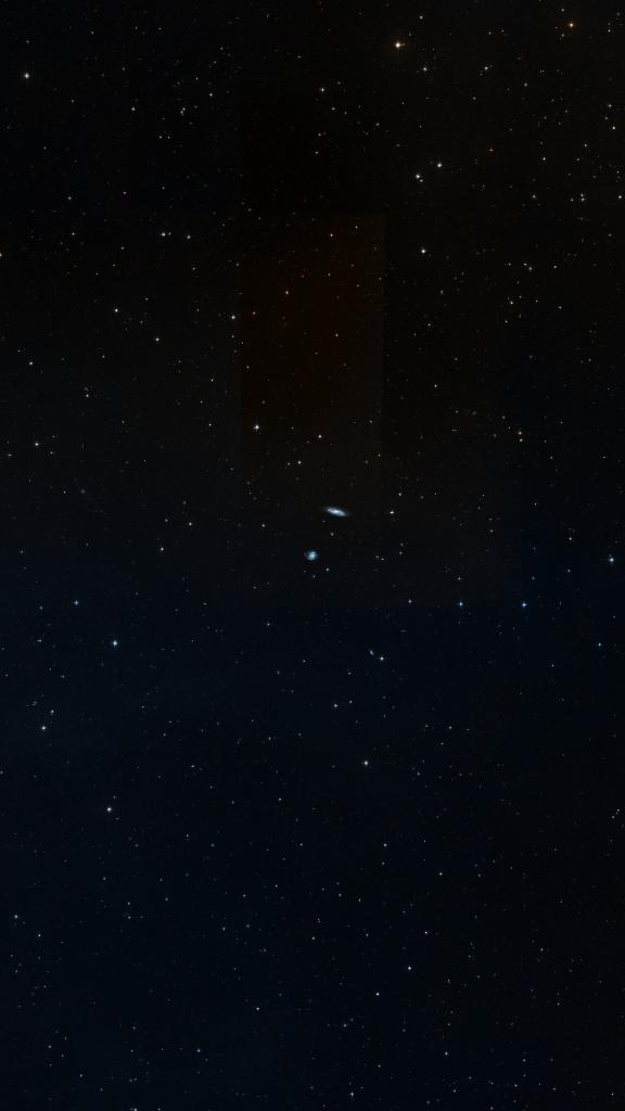 Le ciel autour de NGC 3513, cadré au champ de Seestar S30 Pro