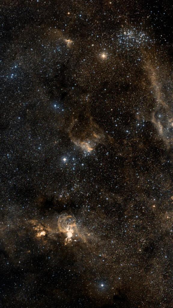 Le ciel autour de NGC 3572, cadré au champ de Seestar S30 Pro