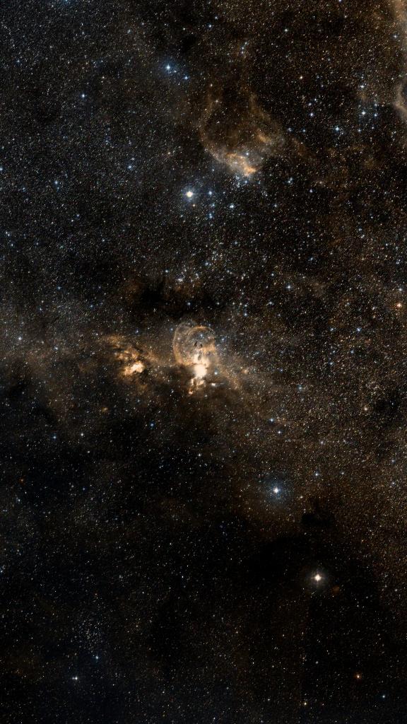 Le ciel autour de NGC 3579, cadré au champ de Seestar S30 Pro