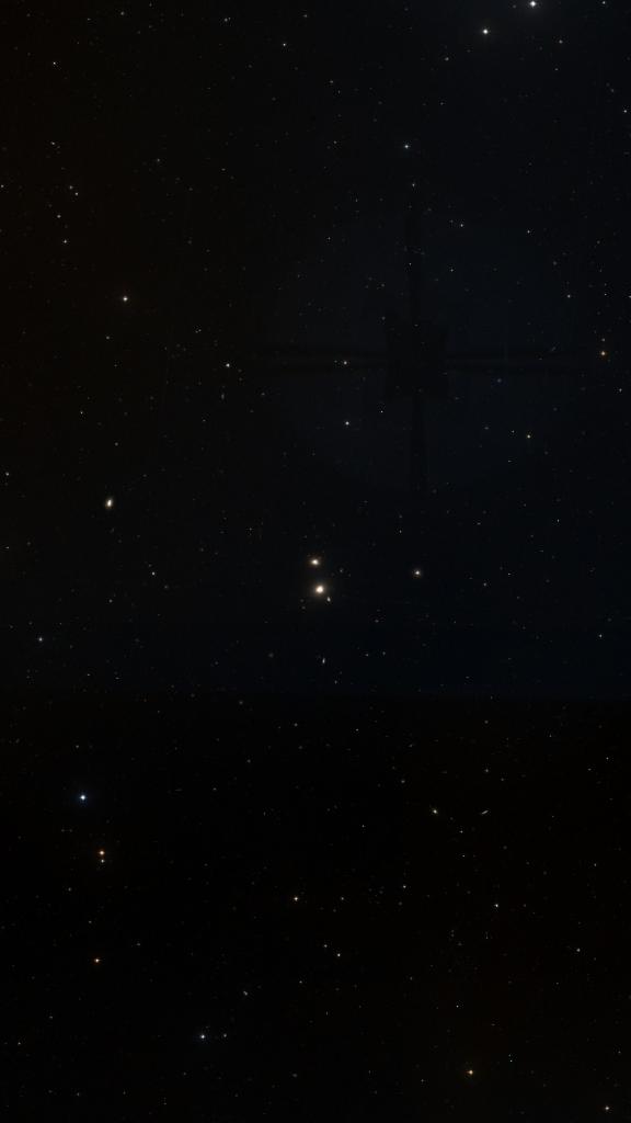 Le ciel autour de NGC 3608, cadré au champ de Seestar S30 Pro