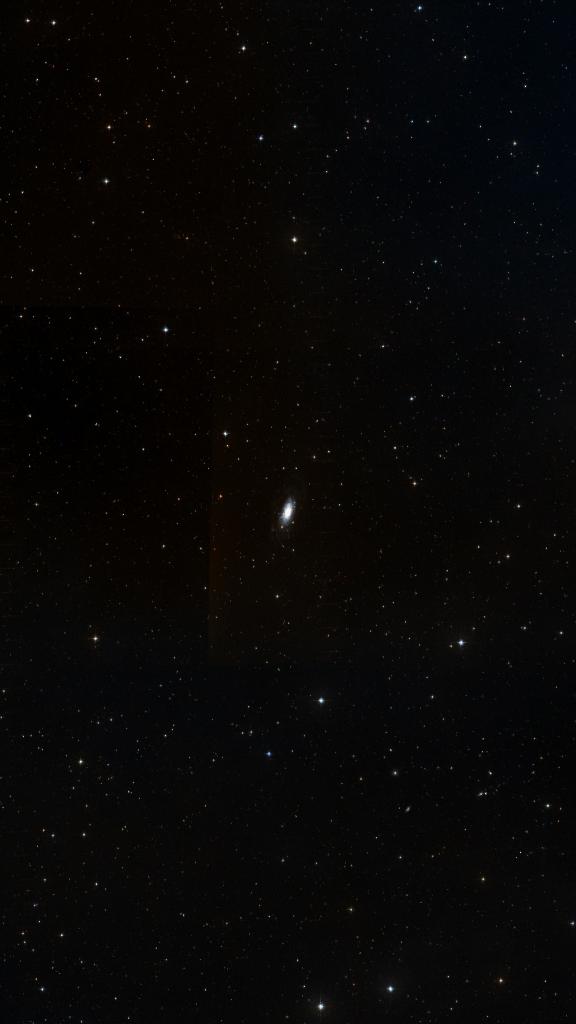 Le ciel autour de NGC 3621, cadré au champ de Seestar S30 Pro