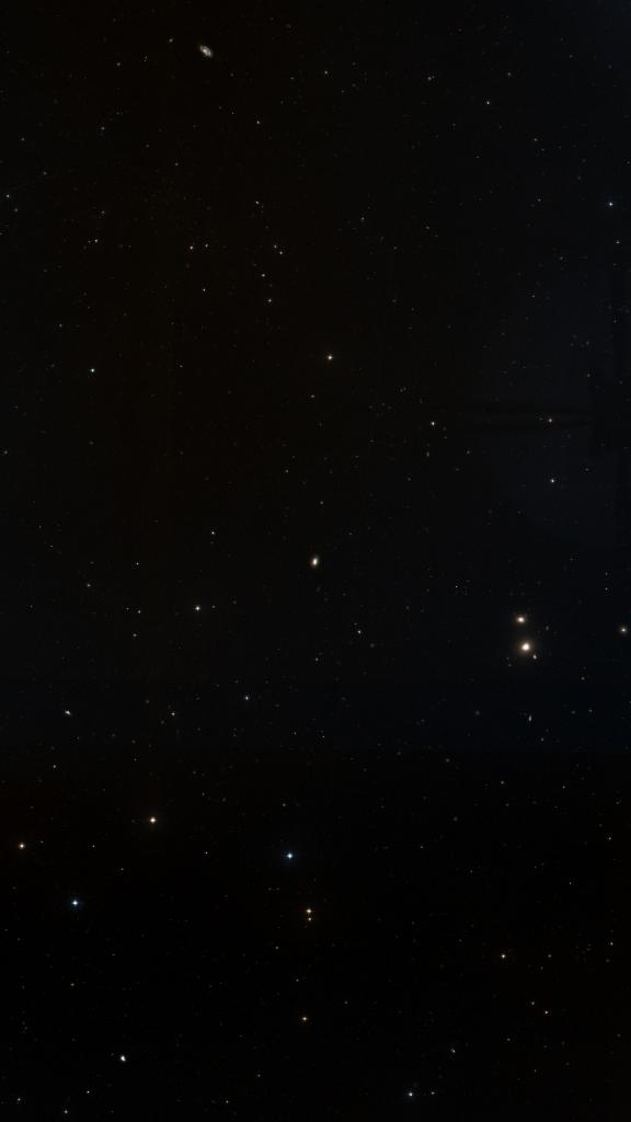 Le ciel autour de NGC 3626, cadré au champ de Seestar S30 Pro