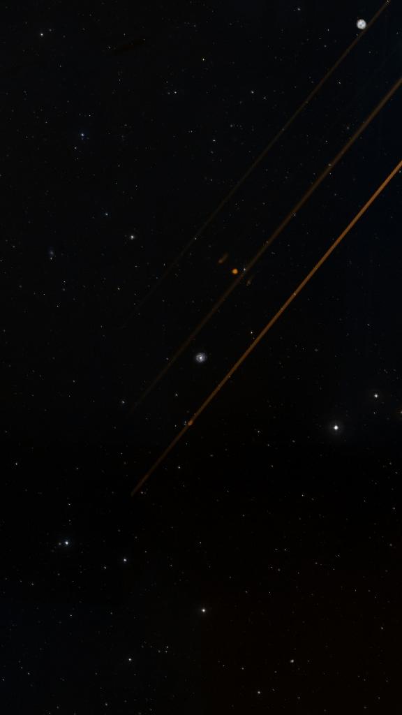Le ciel autour de NGC 3631, cadré au champ de Seestar S30 Pro