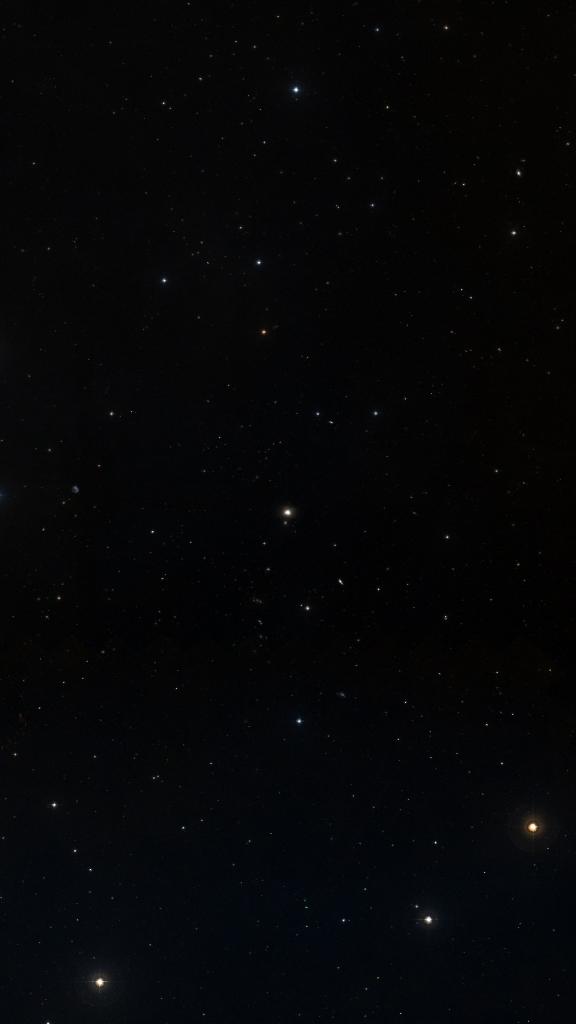 Le ciel autour de NGC 3640, cadré au champ de Seestar S30 Pro