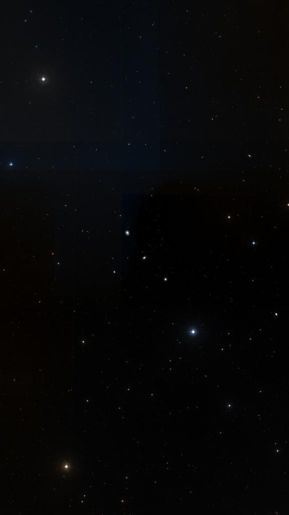 Le ciel autour de NGC 3684, cadré au champ de Seestar S30 Pro
