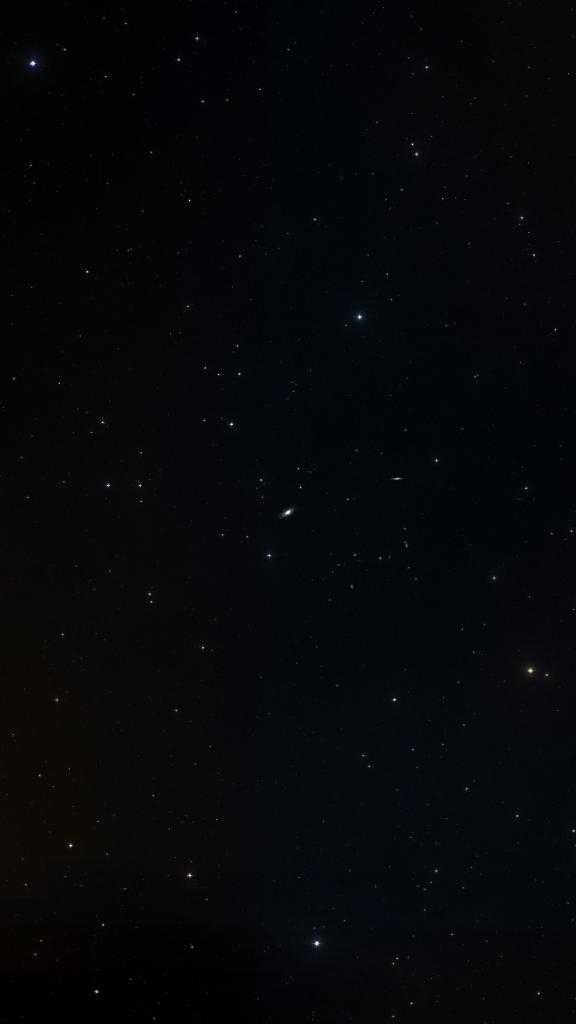 Le ciel autour de NGC 3705, cadré au champ de Seestar S30 Pro