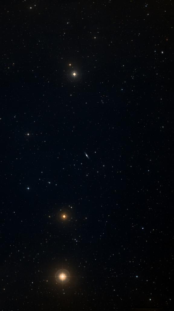 Le ciel autour de NGC 3717, cadré au champ de Seestar S30 Pro