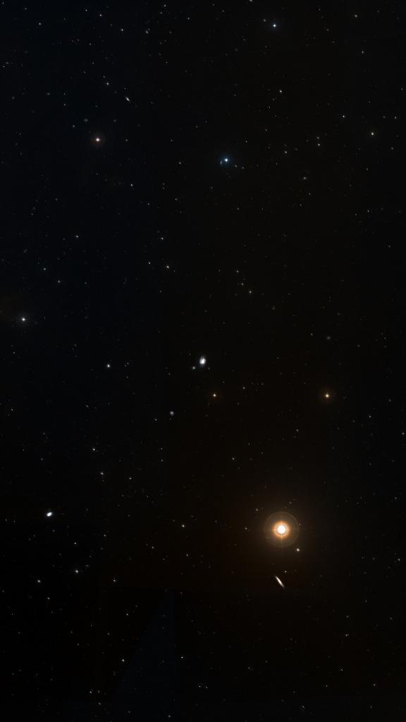 Le ciel autour de NGC 3893, cadré au champ de Seestar S30 Pro