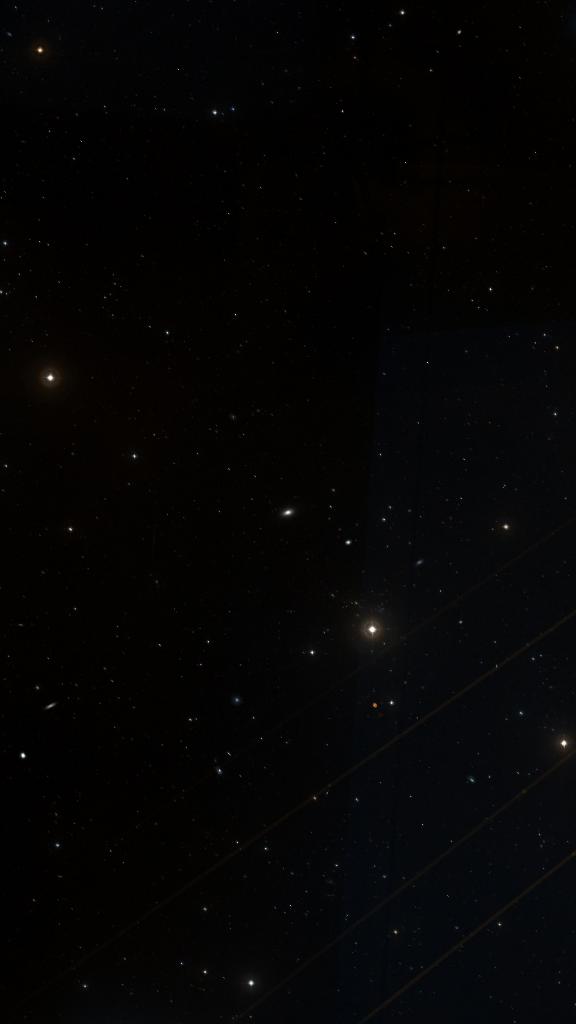 Le ciel autour de NGC 3898, cadré au champ de Seestar S30 Pro