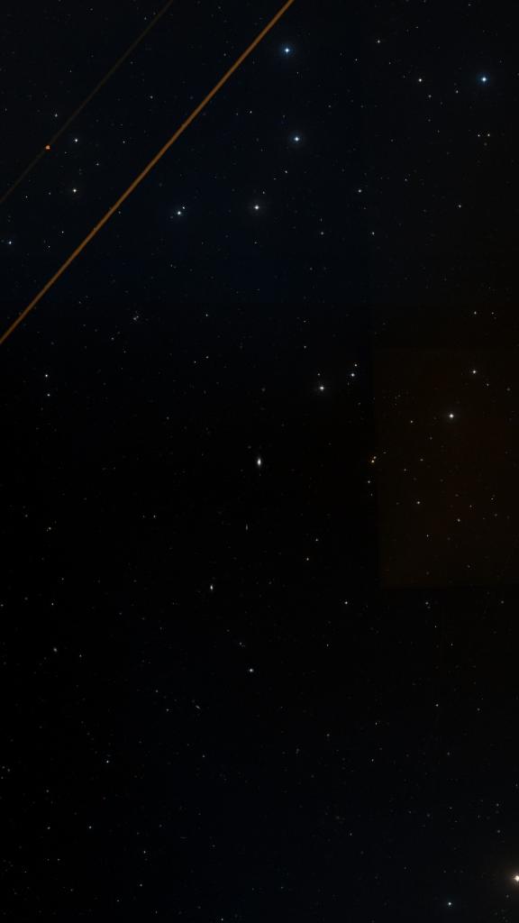 Le ciel autour de NGC 3900, cadré au champ de Seestar S30 Pro