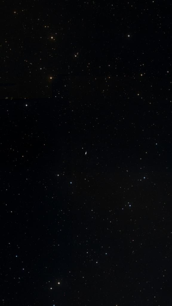 Le ciel autour de NGC 3955, cadré au champ de Seestar S30 Pro