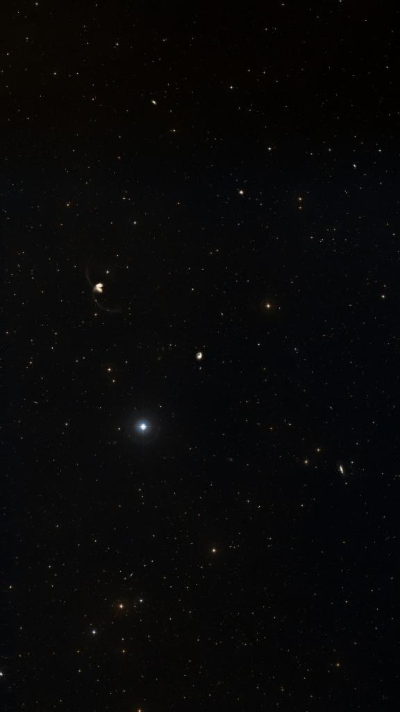Le ciel autour de NGC 4027, cadré au champ de Seestar S30 Pro