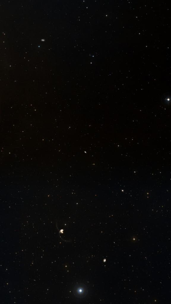 Le ciel autour de NGC 4033, cadré au champ de Seestar S30 Pro