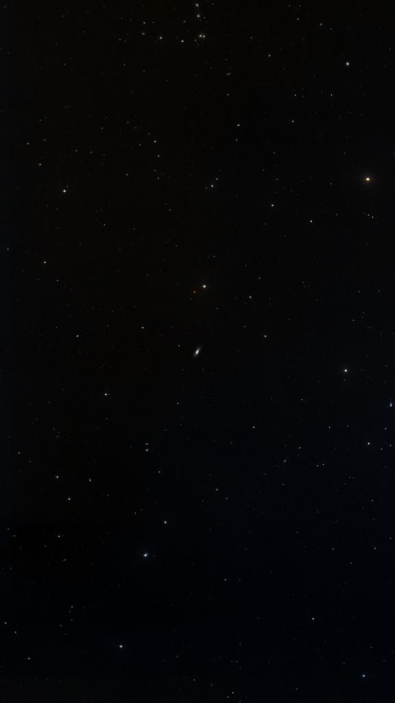 Le ciel autour de NGC 4064, cadré au champ de Seestar S30 Pro
