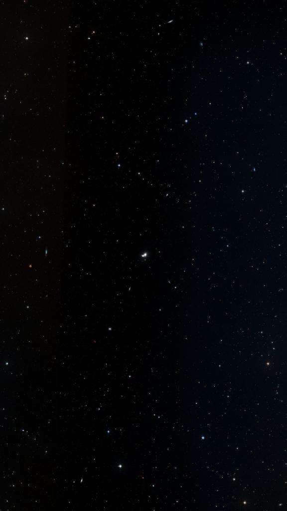 Le ciel autour de NGC 4106, cadré au champ de Seestar S30 Pro
