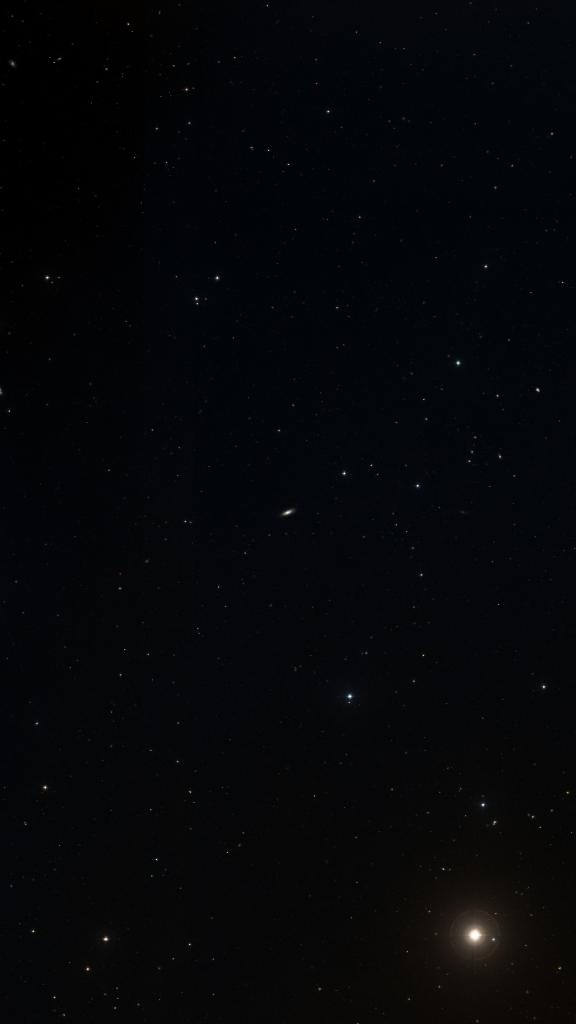 Le ciel autour de NGC 4119, cadré au champ de Seestar S30 Pro