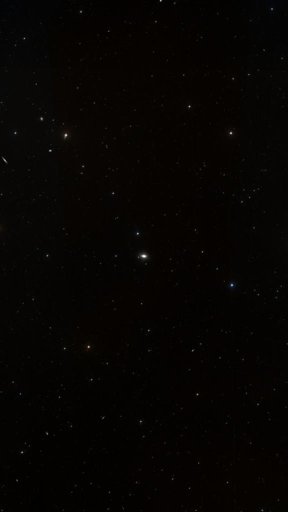 Le ciel autour de NGC 4125, cadré au champ de Seestar S30 Pro