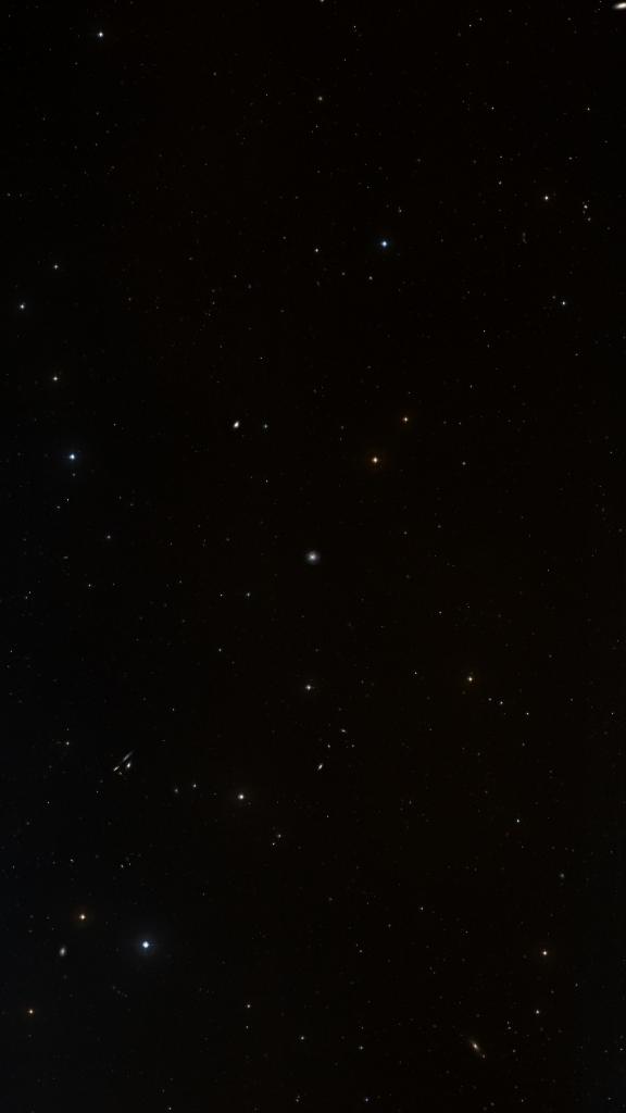 Le ciel autour de NGC 4136, cadré au champ de Seestar S30 Pro