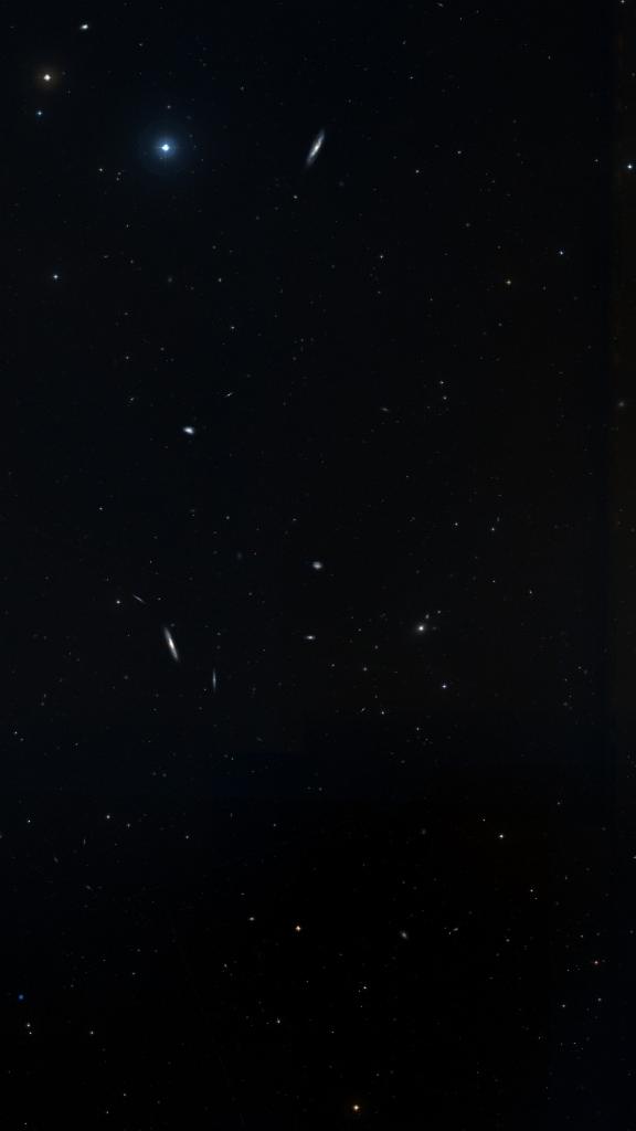 Le ciel autour de NGC 4189, cadré au champ de Seestar S30 Pro