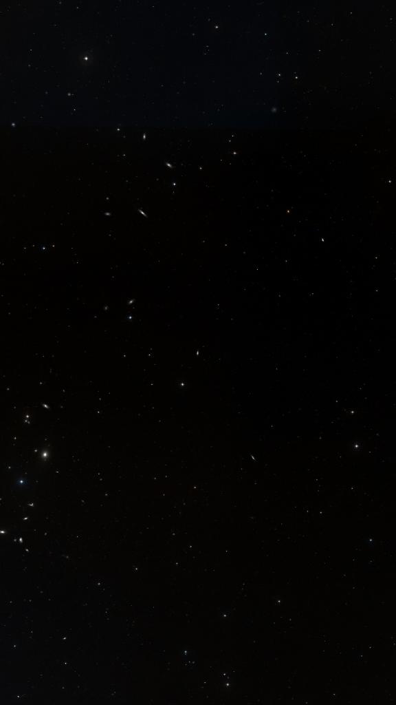 Le ciel autour de NGC 4215, cadré au champ de Seestar S30 Pro