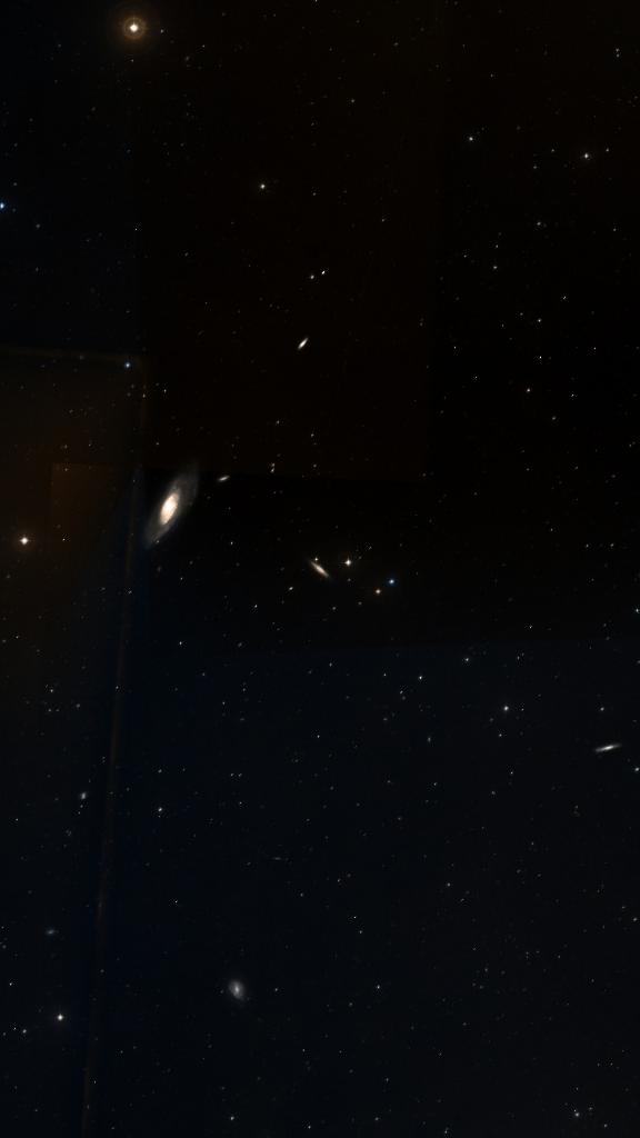 Le ciel autour de NGC 4217, cadré au champ de Seestar S30 Pro