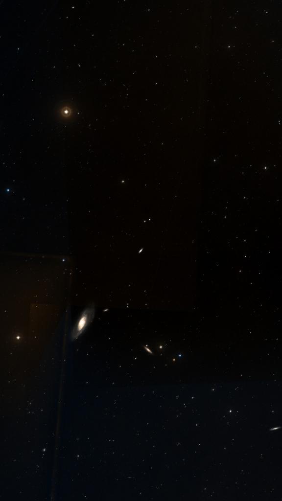Le ciel autour de NGC 4220, cadré au champ de Seestar S30 Pro