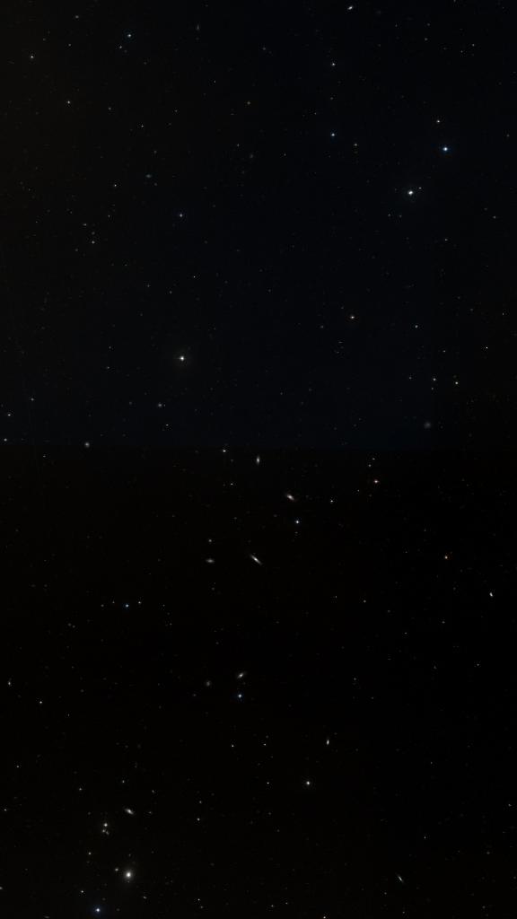 Le ciel autour de NGC 4233, cadré au champ de Seestar S30 Pro