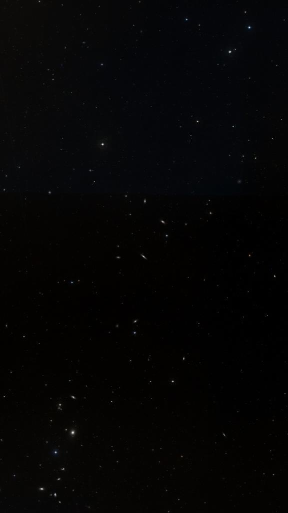 Le ciel autour de NGC 4235, cadré au champ de Seestar S30 Pro