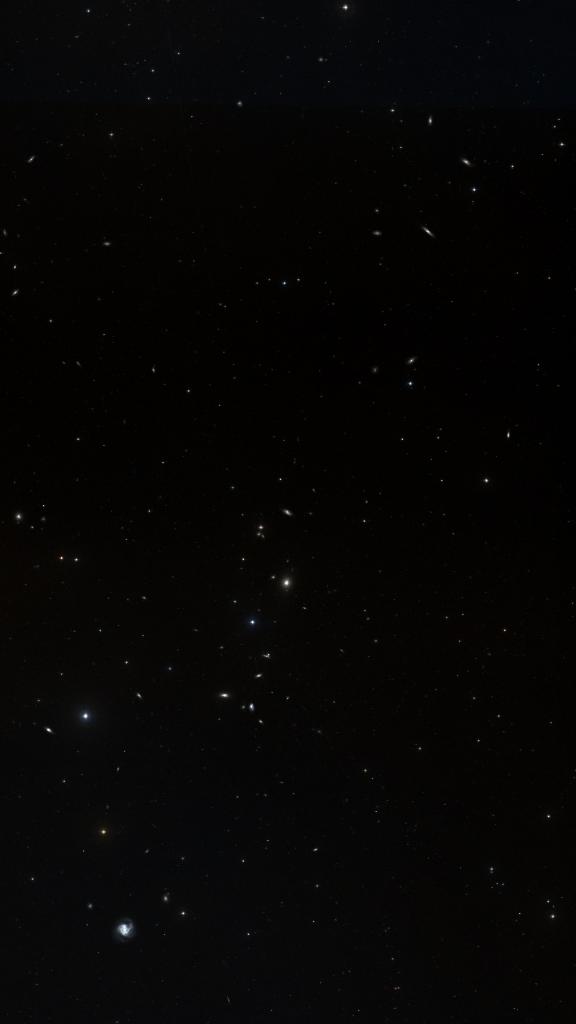 Le ciel autour de NGC 4260, cadré au champ de Seestar S30 Pro