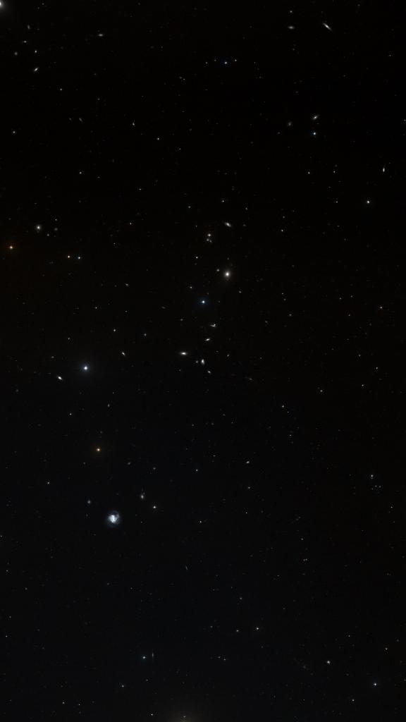 Le ciel autour de NGC 4273, cadré au champ de Seestar S30 Pro