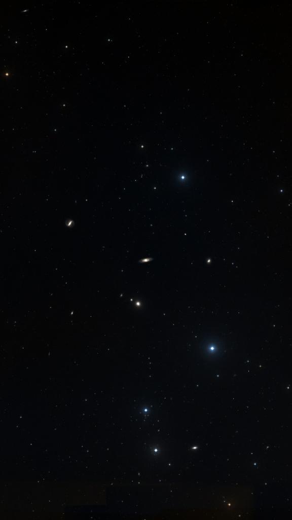 Le ciel autour de NGC 4274, cadré au champ de Seestar S30 Pro