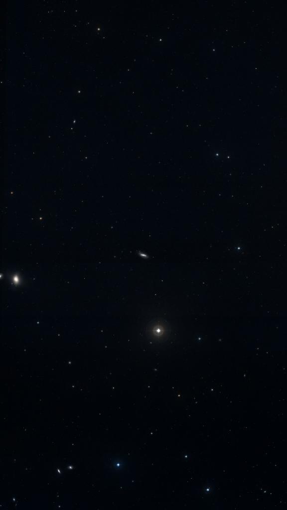 Le ciel autour de NGC 4293, cadré au champ de Seestar S30 Pro