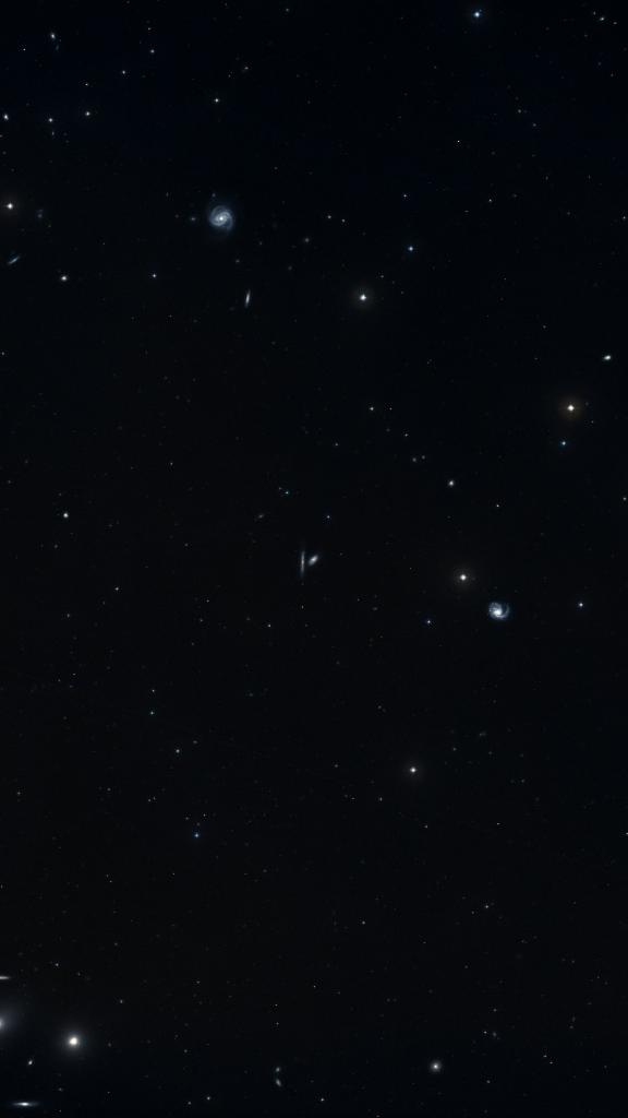 Le ciel autour de NGC 4298, cadré au champ de Seestar S30 Pro
