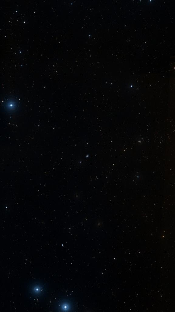 Le ciel autour de NGC 4304, cadré au champ de Seestar S30 Pro