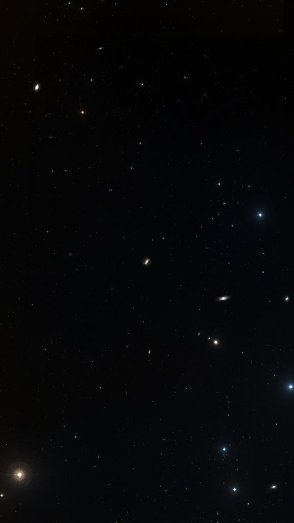 Le ciel autour de NGC 4314, cadré au champ de Seestar S30 Pro