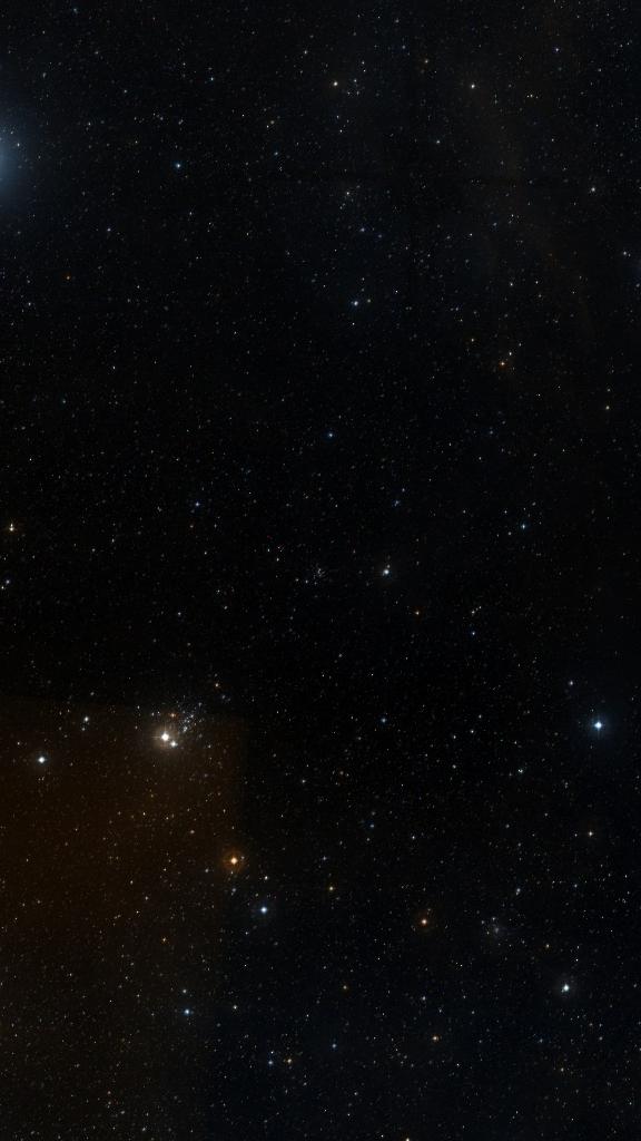 Le ciel autour de NGC 436, cadré au champ de Seestar S30 Pro