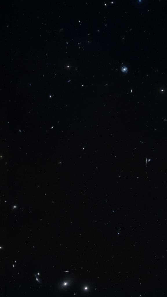 Le ciel autour de NGC 4377, cadré au champ de Seestar S30 Pro