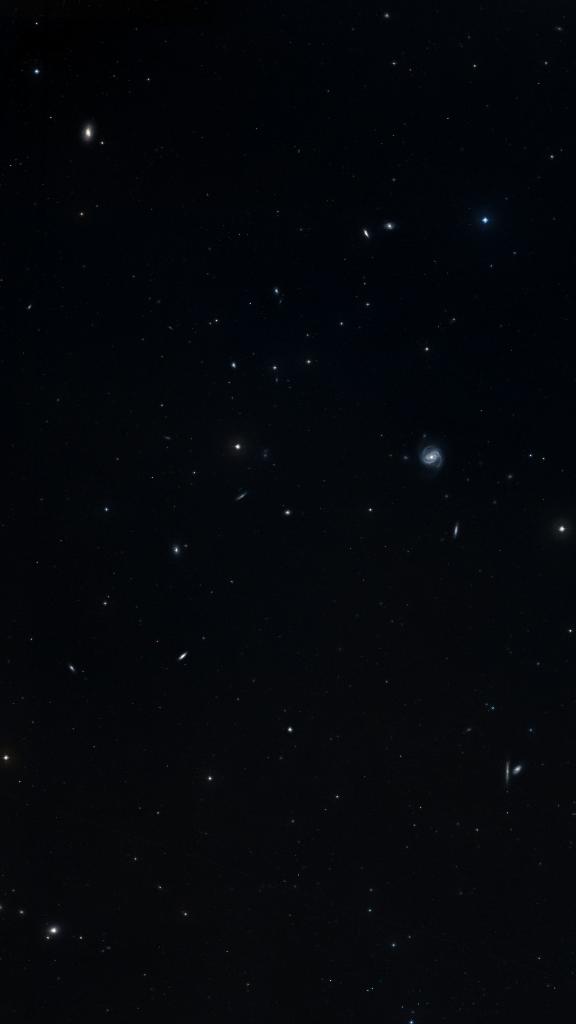 Le ciel autour de NGC 4379, cadré au champ de Seestar S30 Pro