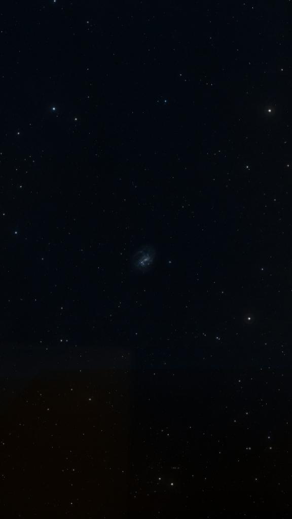 Le ciel autour de NGC 4395, cadré au champ de Seestar S30 Pro