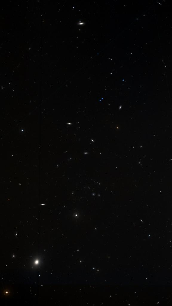 Le ciel autour de NGC 4424, cadré au champ de Seestar S30 Pro