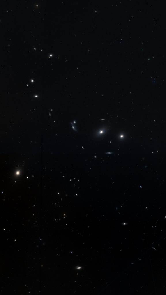 Le ciel autour de NGC 4425, cadré au champ de Seestar S30 Pro