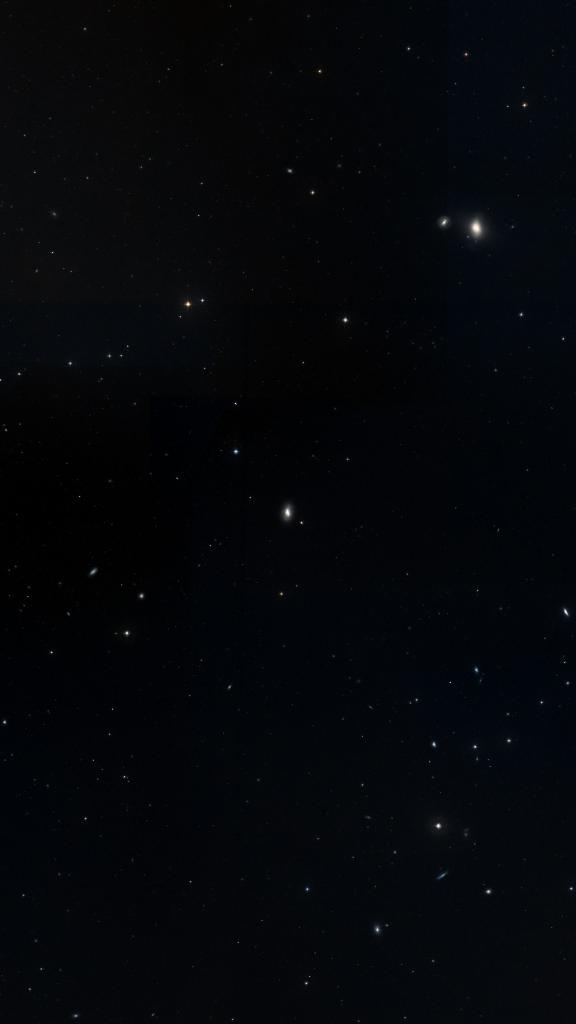 Le ciel autour de NGC 4450, cadré au champ de Seestar S30 Pro